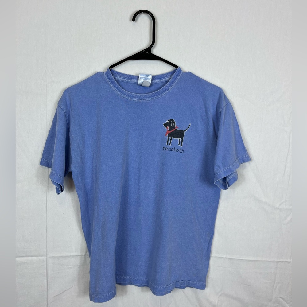Vintage Funny Faded Black Lab Graphic T-Shirt Sz‎ S